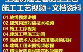 建设工程施工管理视频教程，如何学习？