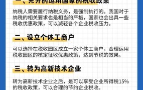 企业税收筹划方法有哪些？如何合理避税？