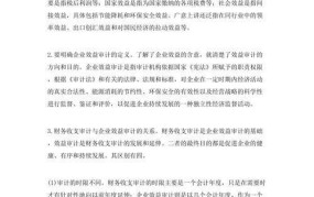 经济效益审计是什么？如何进行经济效益审计？