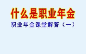 职业年金制度是怎样的？如何参与职业年金计划？