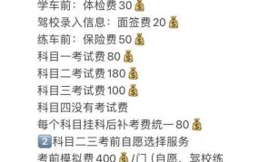 报考驾校费用有哪些组成部分？如何合理预算？