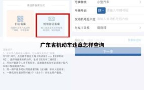 广东交通违章查询方式有哪些？如何处理违章？