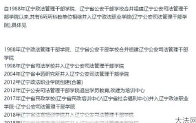 辽宁公安司法管理干部学院实力如何？