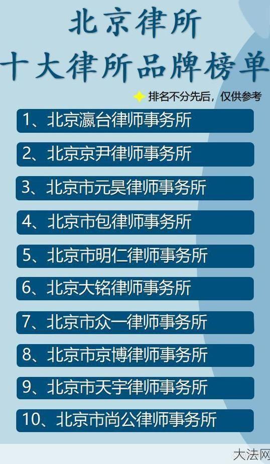 上海市律师事务所排名如何？如何选择专业律所？-大法网