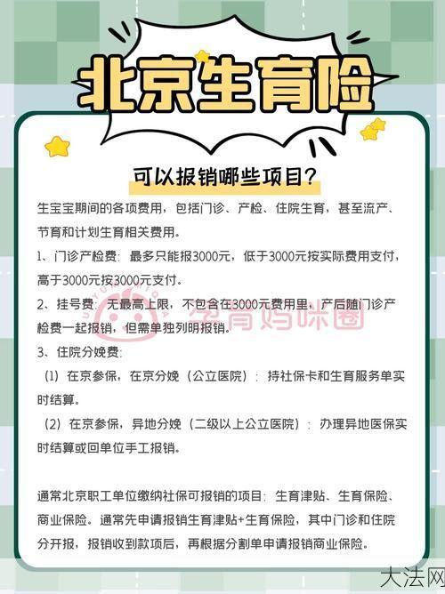 北京生育险如何报销？有哪些条件和流程？-大法网