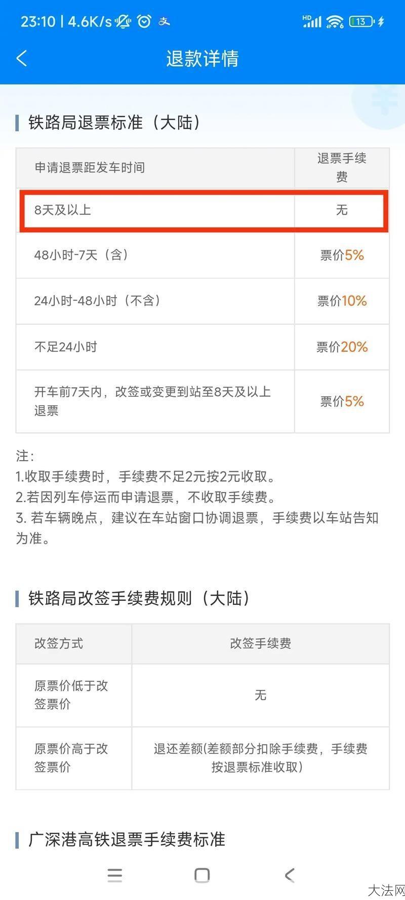 汽车票退票手续费是多少？退票需要注意什么？-大法网