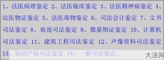 司法鉴定技术有哪些种类？在哪些情况下需要进行鉴定？-大法网