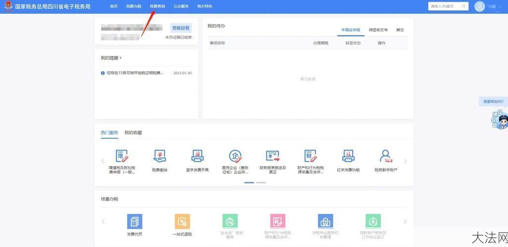 四川省国税局网上申报系统，操作流程详解-大法网