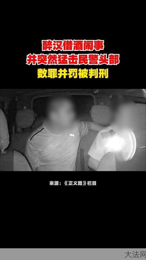 醉汉打警察判刑，这类事件如何处理？-大法网