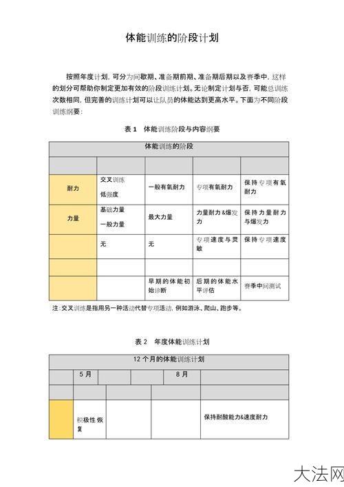 体育工作计划如何制定？有哪些实施策略？-大法网