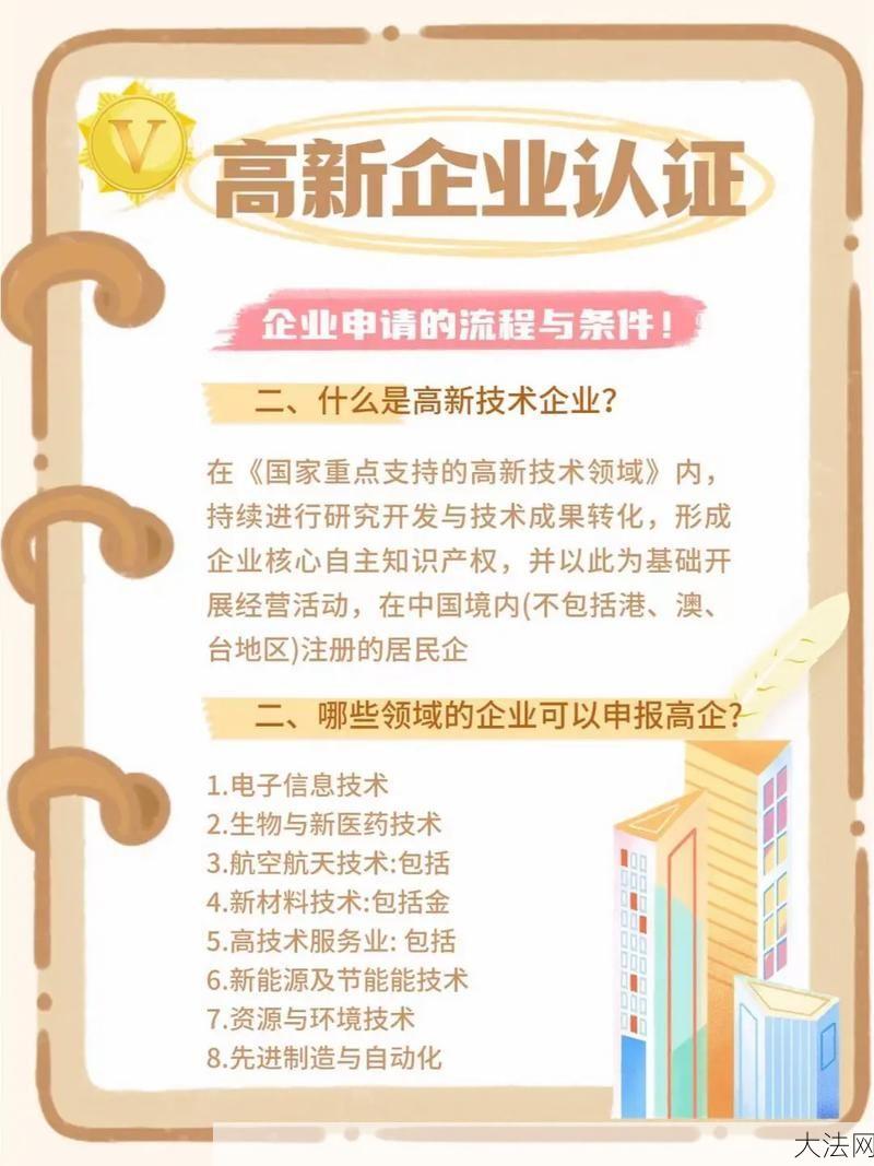 北京高新认证对企业有哪些好处？如何申请？-大法网