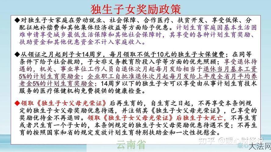 2024年独生子女补贴新政策有哪些变化？速来了解-大法网