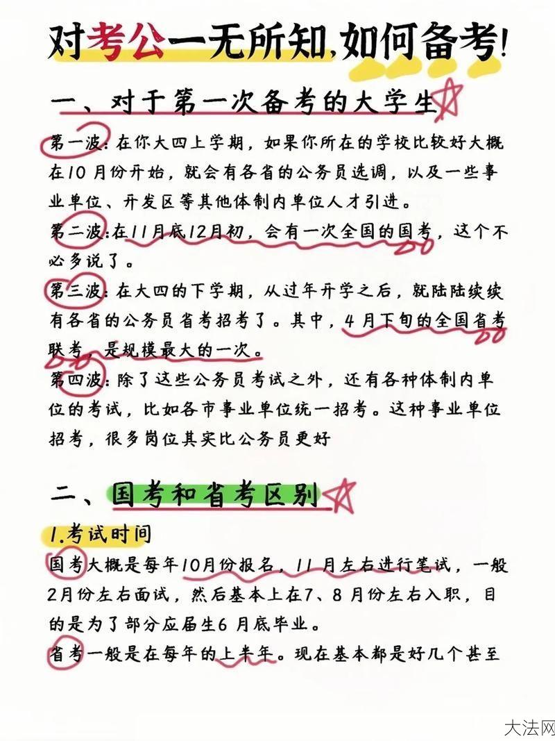 公务员考试在线咨询，如何提高备考效率？-大法网